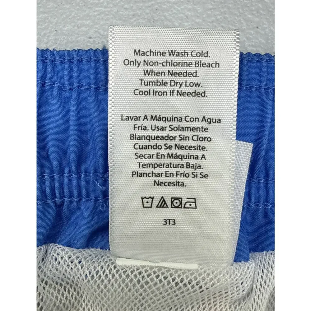 Wonder Nation Boys Quick Dry Swim Trunks Dinosaur Size XL (14-16) Mesh Lined